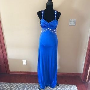 Blue Dress Gown